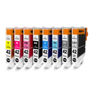 Supercolor For Canon CLI 42 Compatible Ink Cartridge For Canon PIXMA Pro 100 100S Printer