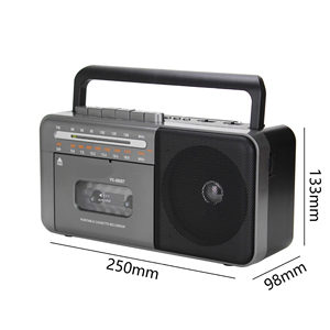 Grabadora de Casete Portátil Retro, Radio AM FM SW, Bluetooth, USB, Tarjeta TF, Sistema de Parada Automática, para Uso en Casa, Viajes y Exteriores, Equipo de Sonido Estéreo - Product Image 1