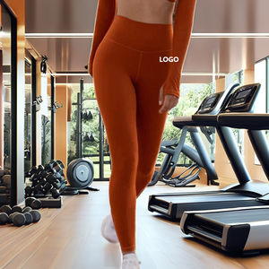 Ropa Deportiva Personalizada para Mujer, Leggings de Cintura Alta para Yoga, Ejercicio, Gimnasio, Deportes, Secado Rápido, Estampado, Levanta Glúteos - Product Image 2