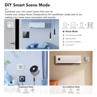Enchufe Inteligente GIRIER Tuya para Reino Unido con Función de Temporizador y Control por Voz Mediante Aplicación, Medidor de Energía, 16A AC100-240V, WiFi