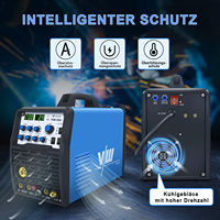 VECTOR MIG TIG MMA CUT - Poste à souder compact et portable 5 en 1 - Inverseur IGBT - Machine à souder TCM250
