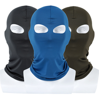 Nueva gorra Balaklava de dos agujeros para montar máscaras de motocicleta de secado rápido pasamontañas protección solar pasamontañas sombreros al por mayor hechos en fábrica