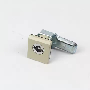 Serrure à panneau à <span class=keywords><strong>clé</strong></span> en alliage de zinc durable, <span class=keywords><strong>antivol</strong></span> et étanche MS813 pour armoires électriques (Rittal) - Product Image 2