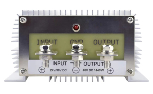 กันน้ำ DC/DC 24V/36V/48V คอนเวอร์เตอร์ 30A 1440W สเต็ปอัพเรกูเลเตอร์โมดูลน้ำหนักเบาแหล่งจ่ายไฟรถยนต์ HJ2042-48V30A-TB อินพุต Vo - Product Image 4