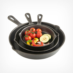 Juego de utensilios de cocina de hierro fundido, sartenes y sartenes - Product Image 5