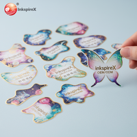 Impresión personalizada adhesivo impermeable decoración regalo troquelado logotipo personalizado pegatinas