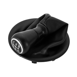 Car Gear <b>Knob</b> Leather 5-Speed Manual Transmission <b>Shift</b> <b>Knob</b> For Peugeot Citroen - Product Image 3