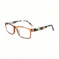 Gafas de Lectura Multicolor Ligeras con Bloqueo de Luz Azul para Mujer, con Bisagras de Resorte, Antideslumbrantes, para Computadora
