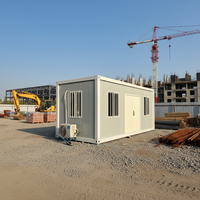 Maison modulaire pliable et extensible portable, construction rapide OEM, mini-villa préfabriquée, conteneur, cabane, bureau, hôtel, design moderne