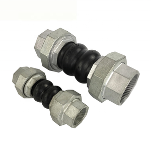 Nổi mặt bích đôi hình cầu linh hoạt dưới đây Kết nối ren cao su mở rộng khớp - Product Image 3