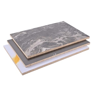 Alto brillo 4X8 18Mm Pet laminado Mdf hoja de madera/madera contrachapada/<span class=keywords><strong>aglomerado</strong></span>/OSB para puertas de gabinetes - Product Image 6