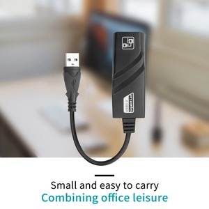 Tarjeta <span class=keywords><strong>de</strong></span> Red USB3.0 a RJ45 <span class=keywords><strong>de</strong></span> 1000 Mbps, Adaptador Ethernet LAN RTL8153, Tarjeta <span class=keywords><strong>de</strong></span> Red <span class=keywords><strong>de</strong></span> 10/100/1000 Mbps <span class=keywords><strong>para</strong></span> <span class=keywords><strong>PC</strong></span>, Macbook, Laptop, Windows 10/11 - Product Image 6