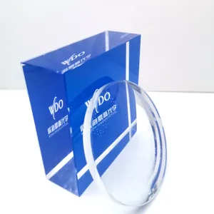 WDO HMC Optical Lenses Glasses Emi Optical Lens Cr39 Lens Lenses Korea 1.56 1.56 Resin Clearblue 38 Single Vision Clear Blue 92%