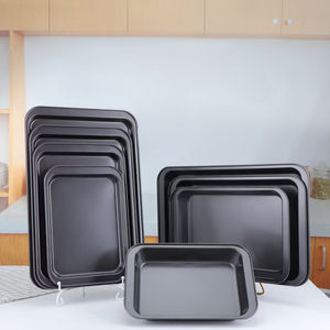 Accessoires les plus vendus : Plaques de cuisson rectangulaires en acier au carbone, robustes et profondes, pour poulet rôti savoureux et autres aliments - Product Image 6