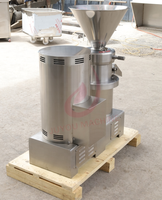 JUYOU Machine électrique de fabrication de tahini sésame Broyeur de beurre d'arachide et de noix Moulin colloïdal commercial pour sauce tomate