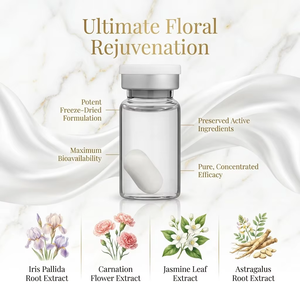 Cápsulas Liofilizadas de Extracto de Plantas de Disolución Rápida <span class=keywords><strong>para</strong></span> el Cuidado Íntimo Femenino, Disponibles <span class=keywords><strong>para</strong></span> OEM, Venta Caliente - Product Image 2