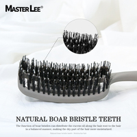 Nouvellement produire massage brosse à cheveux doux mat nylon dents pagaie évent cuir chevelu cheveux massage brosse à cheveux