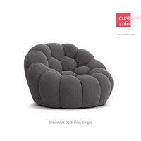 Paquete de compresión de esquina sofá conjunto cómodo curvado burbuja sofá modular