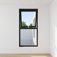 Fenêtre à auvent à ouverture par le haut avec joint EPDM et cadre scellé pour projet de ventilation de cuisine en Israël, commande de conteneur, service ODM