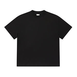 Oversized Men's Heavyweight T-Shirt 280GSM Dual-Yarn Cotton, Small Neckline - Product Image 1