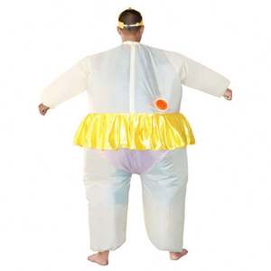 Adulto divertido inflable gordo bailarina <span class=keywords><strong>de</strong></span> Ballet <span class=keywords><strong>sumo</strong></span> luchador Cosplay soplado Halloween carnaval fiesta <span class=keywords><strong>disfraz</strong></span> - Product Image 4