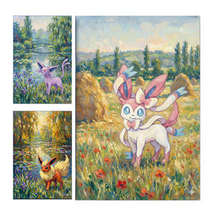 Cartes métalliques Pokémon uniques de qualité supérieure, mignonnes, personnalisées, accessoires d'art de fans, cartes à collectionner, boîtes mystère - Product Image 2