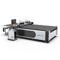 Máquina de Corte Oscilante CNC AOL para Pegatinas Publicitarias, Cajas de Cartón, Cartón KT, en Venta