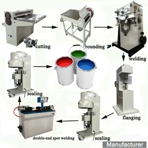 1-5L Round Tin Can Making Machine