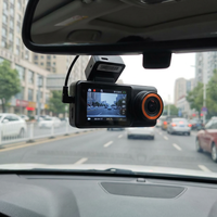 Traceur GPS 4G LTE avec caméra embarquée 2K double objectif Wi-Fi, visualisation en direct via application, écran 3 pouces, moniteur de stationnement
