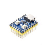 Placa de Desarrollo Waveshare RP2350-Zero Mini, Basada en el Microcontrolador Raspberry Pi de Doble Núcleo y Doble Arquitectura