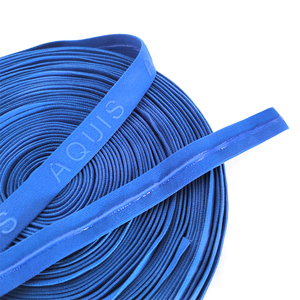 Tùy chỉnh sáng bóng vải đàn hồi với Silicone in logo Dải thiết kế dây thắt lưng độc đáo - Product Image 1