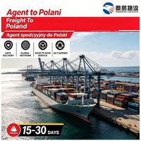 Coût de transport maritime en conteneur vers le port de Szczecin en Pologne, livraison exportateur, coupure de commande disponible le week-end