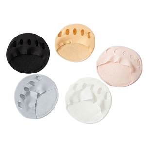 Zapatos de Tacón Alto con Punta Abierta para Mujer, Venta al Por Mayor, con Calcetines Invisibles Antideslizantes, Almohadillas para la Mitad del Antepié y Almohadillas para los Dedos - Product Image 6