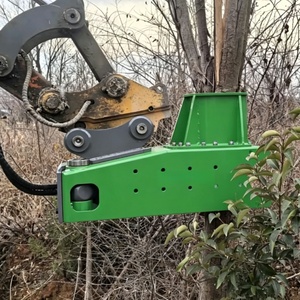 Excavator-Compatible Rotary Tree Shear Hydraulic Cutter for Efficient Tree Clearing Hydraulic Tree Shear for Excavator - Product Image 5