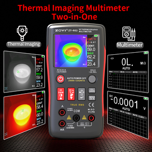Multímetro de Imagen Térmica ZOYI ZT-R02, Termómetro Infrarrojo 2 en 1, Uso Industrial, Precisión (0.5% + 3), Material ABS, 1000V/10A - Product Image 3