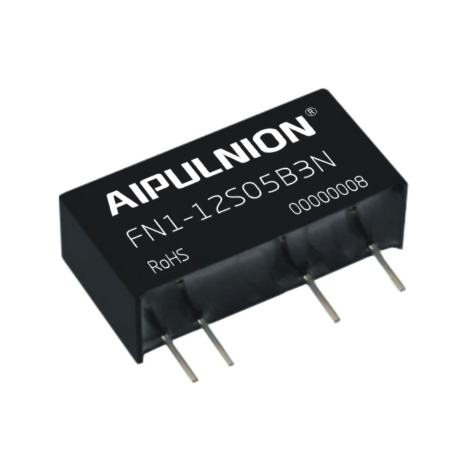 Industry power supply Isolated 3000V DC Module 1W Single Output DC DC Converter 12 Volt to 24 Volt