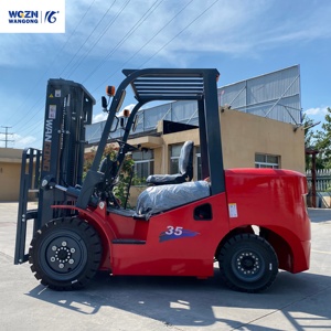 WGZN Benutzerfreundlicher Diesel-Gabelstapler 3,5 Tonnen Schnelle Reaktionszeit Fabrik-Handhabungs-Diesel-Gabelstapler - Product Image 3