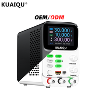 Alimentation électrique CC réglable KUAIQU série SPPS-K 30V 10A avec fonction OCP/OVP pour la charge de téléphones portables et les tests d'appareils électroniques