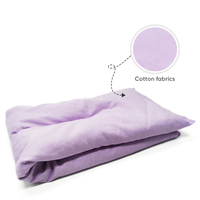 Coussin chauffant réutilisable pour soulager la douleur, avec des billes d'argile, sac de thérapie par la chaleur