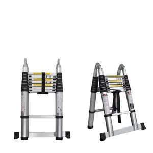 Excellent Quality Aluminium Home Step Ladder Stable Loft Ladder For Lidl