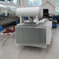Transformateur de puissance triphasé immergé dans l'huile 1600 KVA 35kV/0.4kV, faible bruit, faible perte, type ONAN, transformateur de distribution