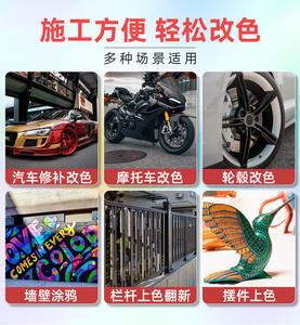 Pintura en aerosol de calibre SUAVIS de 400ml para bicicleta, motocicleta, coche, revestimiento líquido acrílico para uso automotriz - Product Image 6