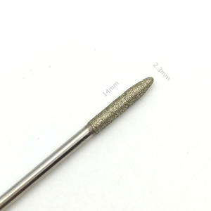 HYTOOSスピアダイヤモンドバリネイルドリルビット回転式マニキュアカッターペディキュアツールネイルドリルアクセサリーフライスカッター - Product Image 2