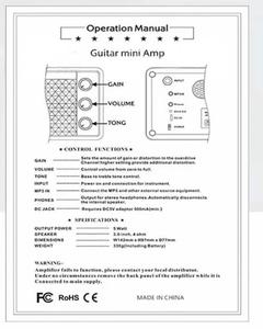 Vente en gros Haut-parleur compact général Haut-parleur portable Amplificateur de guitare <span class=keywords><strong>électro</strong></span>-<span class=keywords><strong>acoustique</strong></span> pouvant mettre la <span class=keywords><strong>batterie</strong></span> OEM GTAC030303 - Product Image 6