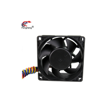 Ventilateur d'extraction industriel silencieux, 1.2W, avec lame noire, 70x70x32mm, 12/24v, 7032 a, pour congélation profond
