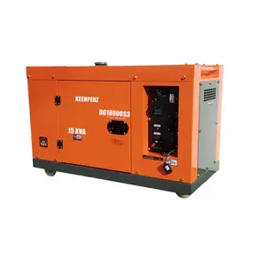Better quality slient type 15KVA 12KW generator for agriculture supermarket