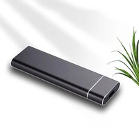 Mini Disco Duro SSD portátil Disco duro de almacenamiento externo 256GB 4TB Rango USB 3,1 SATA Unidad de estado sólido extendida 3D