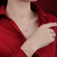 Vente en gros grade D 0.5ct moissanite Bracelet en argent sterling 925 simple moissanite Bracelet femmes