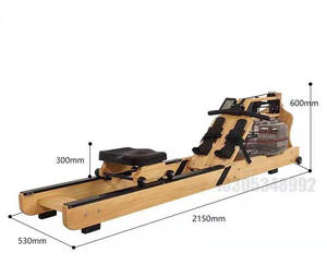 Máquina de <span class=keywords><strong>remo</strong></span> de agua comercial de madera |   Equipo de Fitness Cardiovascular Resistente al Agua para Gimnasio Comercial - Product Image 3