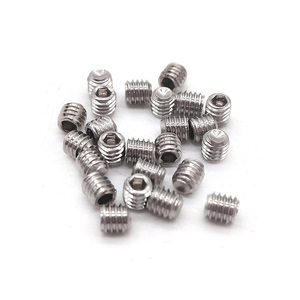 DIN 916 Metric Hex đầu Grub Bộ ốc ví<span class=keywords><strong>t</strong></span> thép không gỉ 316 ổ cắm Bộ Lớp 4 Nickel tráng - Product Image 5